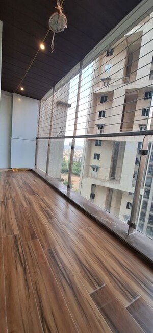 Balcony in 2 BHK Apartment at Cloud 36 Mumbai, Ghansoli – for Sale