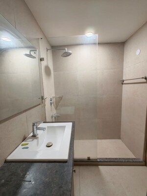 Bathroom in 3 BHK Builder Floor at Greater Kailash I – for Rent