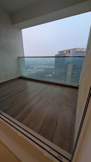 Balcony in 2 BHK Apartment at Aurum Q Residences, Ghansoli – for Sale