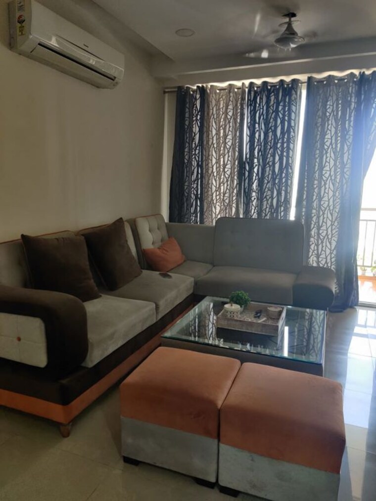 Living Room, parker-white-lily 3 Bedroom 1750 Sq.Ft. Apartment In Sector 8 Sonipat 10600171