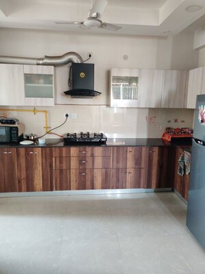 Kitchen in 3 BHK Apartment at Parker White Lily, Sector 8 – for Rent