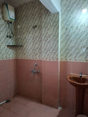 Bathroom in 2 BHK Apartment at Pranayraj Plaza, Dhanori – for Rent