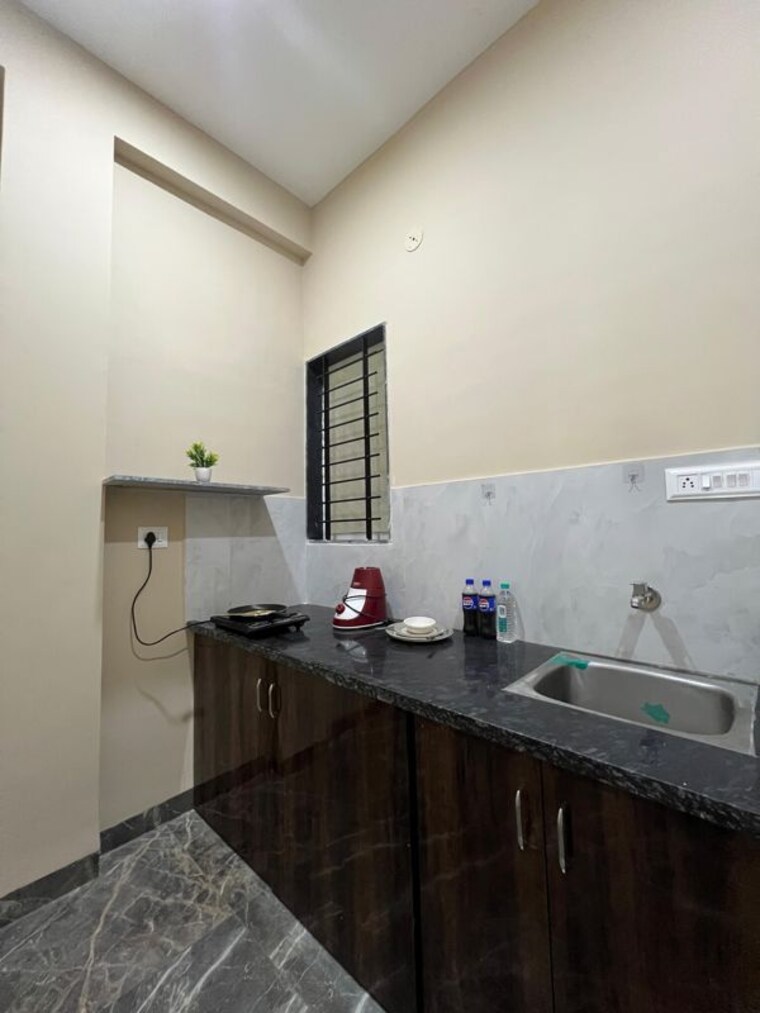Kitchen, scheme no 114 1 Bedroom 400 Sq.Ft. Builder Floor In Scheme No 114 Indore 10600216