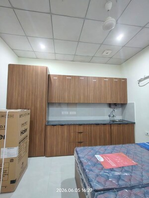 Kitchen in 1 BHK Builder Floor at Old DLF Colony, Sector 14 – for Rent