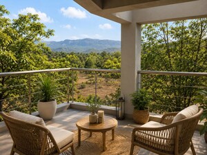 Balcony in 2.5 BHK Villa at Shirdhon – for Sale