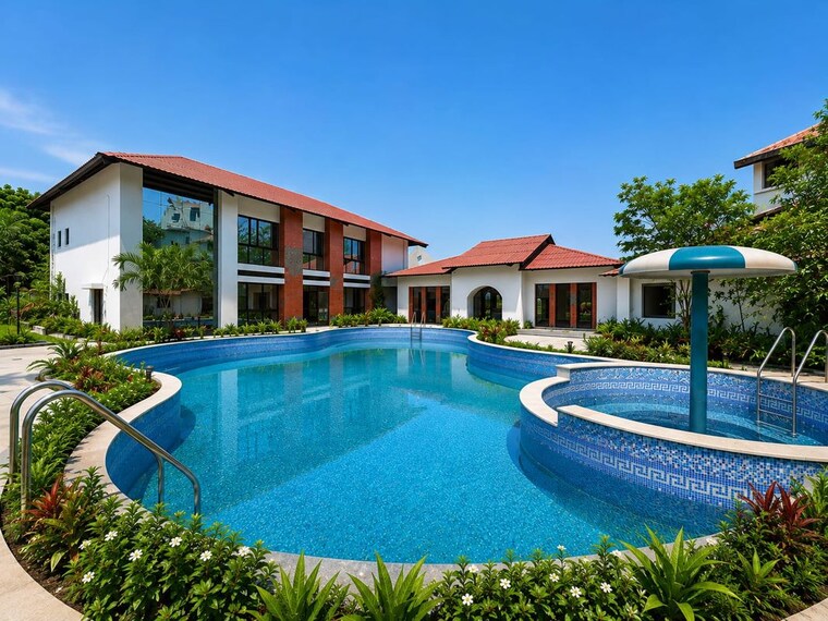Swimming Pool, shirdhon 2.5 Bedroom 2000 Sq.Ft. Villa In Shirdhon Raigad 10600226