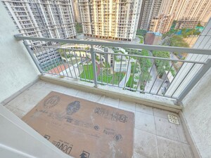 Balcony in 3 BHK Apartment at Godrej Emerald, Ghodbunder Road – for Rent