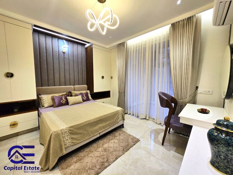 Bedroom, dhakoli 3 Bedroom 1820 Sq.Ft. Apartment In Dhakoli Zirakpur 10600285