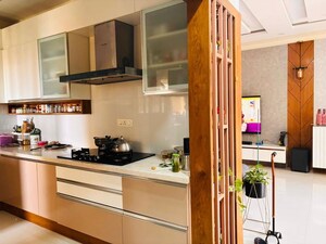Kitchen in 3 BHK Apartment at Divya Sree Republic of Whitefield, Whitefield – for Sale