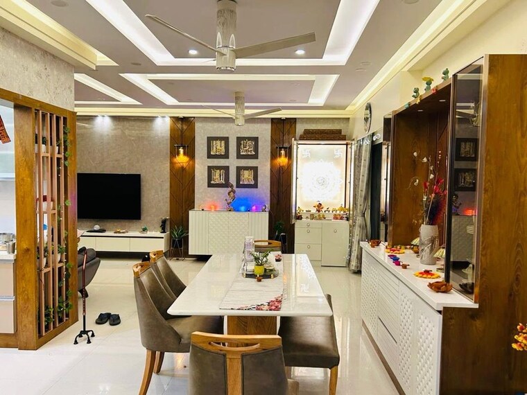 Dining area, divya-sree-republic-of-whitefield 3 Bedroom 1724 Sq.Ft. Apartment In Whitefield Bangalore 10600312