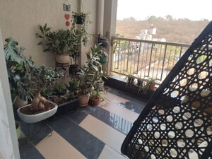 Balcony in 3 BHK Apartment at Nyati Exotica, Mohammadwadi – for Rent