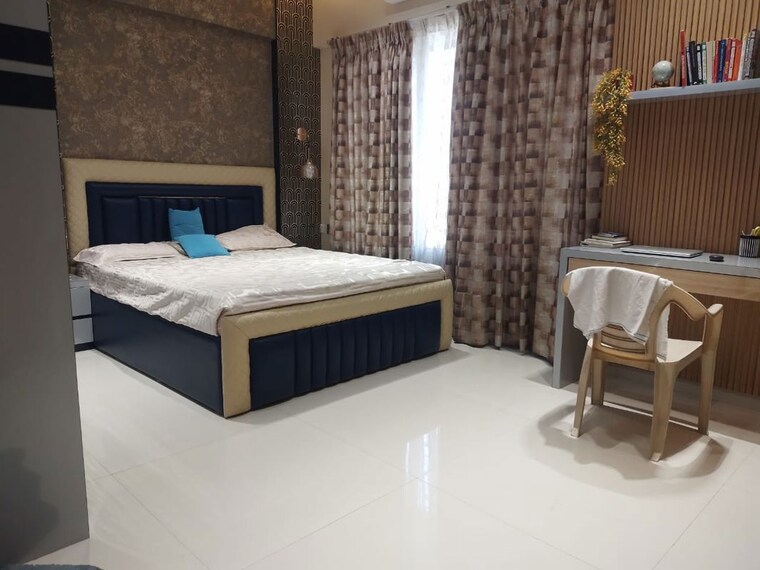 Bedroom, nyati-exotica 3 Bedroom 1600 Sq.Ft. Apartment In Mohammadwadi Pune 10600316
