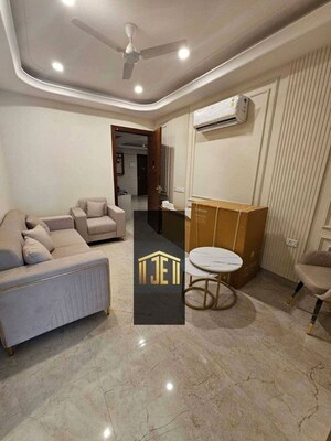 Living Room in 1 BHK Builder Floor at Anamika Enclave, Sector 14 – for Rent