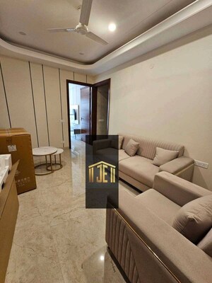 Living Room in 1 BHK Builder Floor at Anamika Enclave, Sector 14 – for Rent