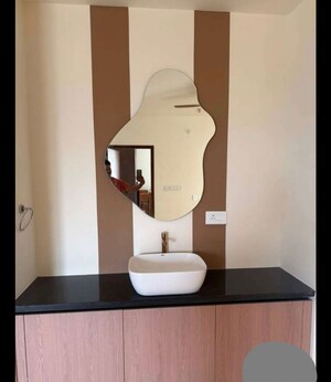Bathroom in 3 BHK Apartment at Aurobindo Kohinoor, Serilingampally – for Rent