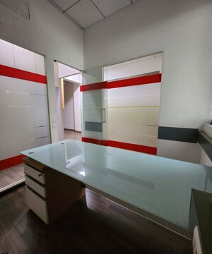 Kitchen in  Office Space at Veera Desai Industrial Estate – for Sale
