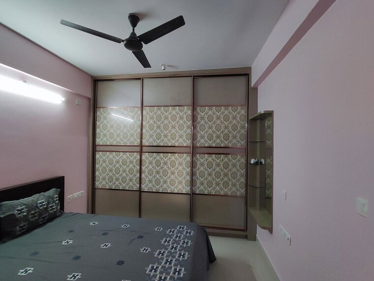 Master Bedroom, thipparthi-fort-house-apartment 2 Bedroom 891 Sq.Ft. Apartment In Amrutahalli Bangalore 10600345