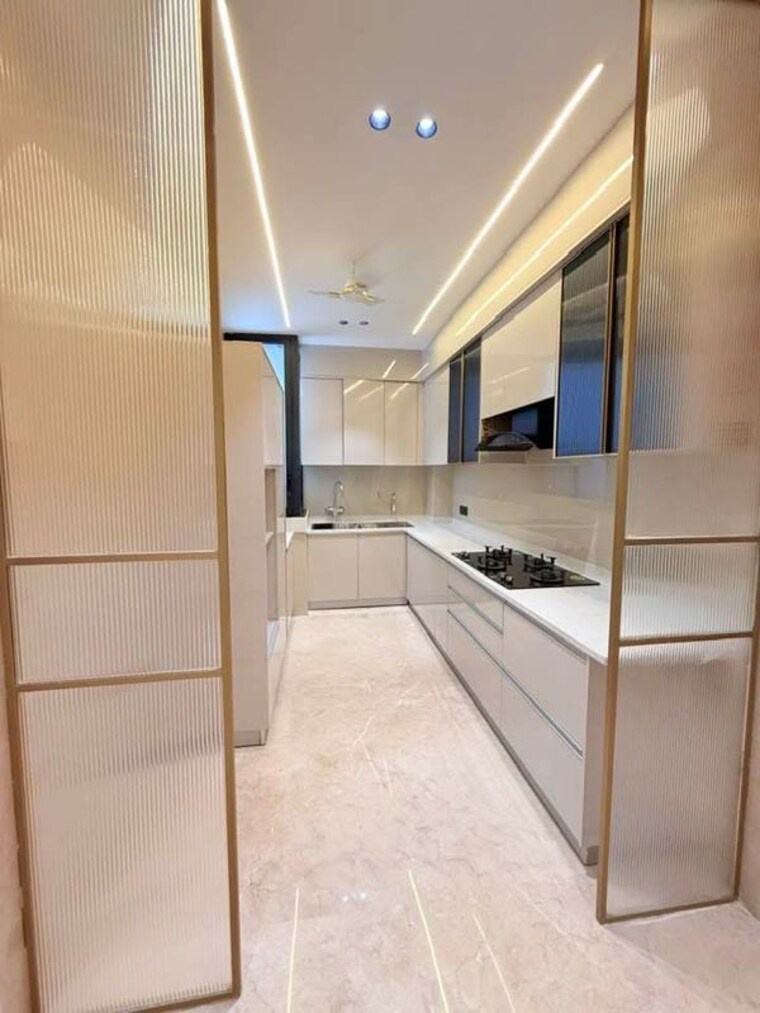 Kitchen, alphacorp-sky1 2 Bedroom 1200 Sq.Ft. Builder Floor In Sector 15 Gurgaon 10600375