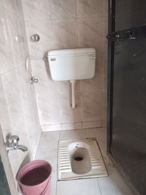 Bathroom in 1 BHK Apartment at Deep Shivam CHS, Karanjade – for Sale