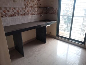 Kitchen in 1 BHK Apartment at Deep Shivam CHS, Karanjade – for Sale