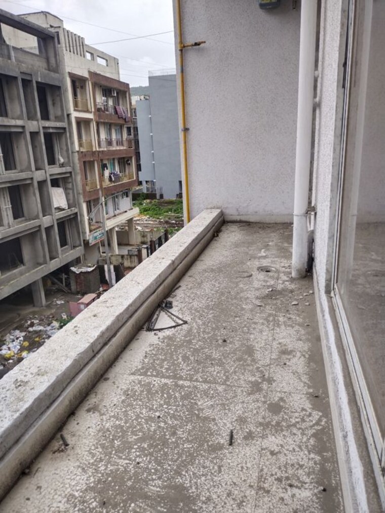 Balcony, mahashakti-zenisha-corner 1 Bedroom 650 Sq.Ft. Apartment In Vadghar Navi Mumbai 10600386