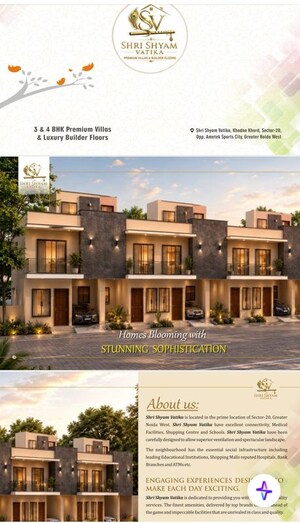 3 BHK Villa For Sale in Ram Shyam Vatika, Sector 16 Greater Noida