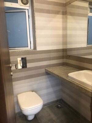 Bathroom in 2 BHK Apartment at Nav Sonarbala Apartment, Bandra West – for Rent