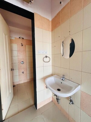 Bathroom in 2.5 BHK Apartment at Nanded Kalashree, State Bank Nagar – for Rent