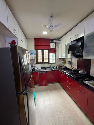 Kitchen in 3 BHK Builder Floor at South Extension ii – for Sale