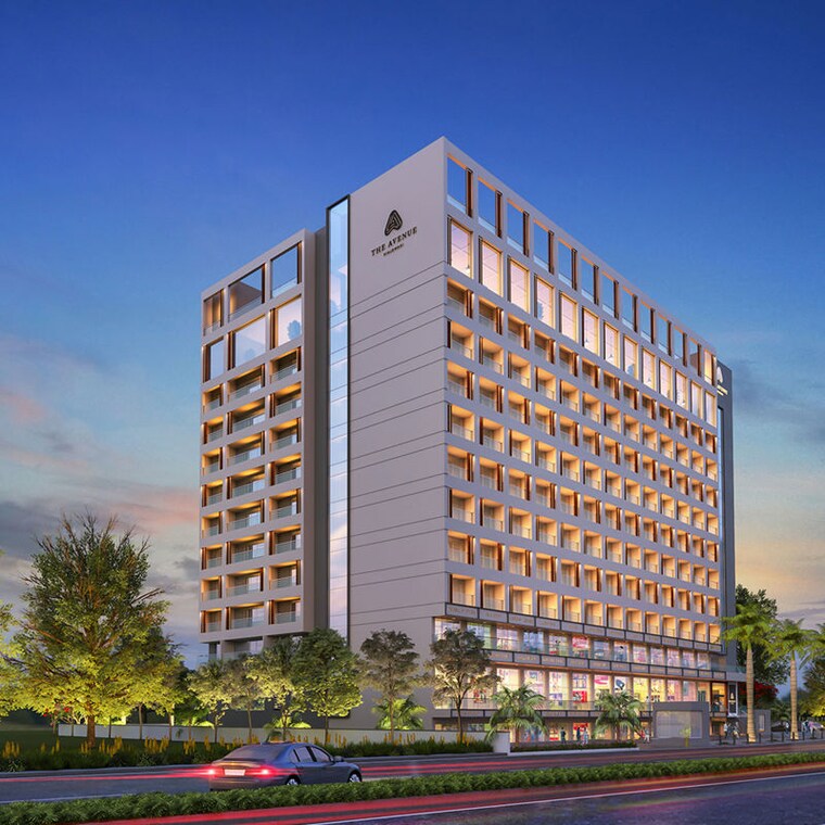 Exterior View, primespace-the-avenue Commercial Shop 307 Sq.Ft. In Hinjewadi Pune 10596284