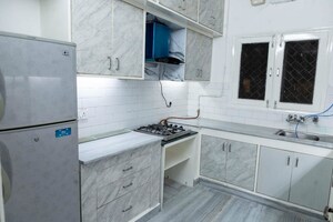 Kitchen in 3 BHK Builder Floor at Anand Niketan – for Rent