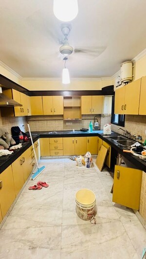 Kitchen in 3 BHK Builder Floor at Panchsheel Enclave – for Rent