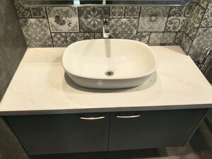 Bathroom in 4 BHK Builder Floor at Greater Kailash ii – for Rent