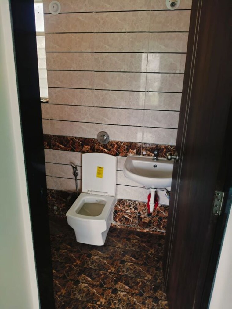 Bathroom, panasia-life-established 1 Bedroom 520 Sq.Ft. Apartment In Kasarsai Pune 10600523