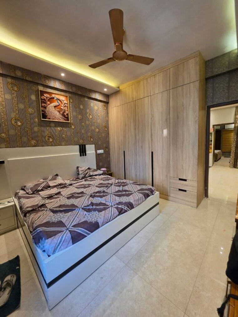 Bedroom, dhakoli 3 Bedroom 1460 Sq.Ft. Apartment In Dhakoli Zirakpur 10600540
