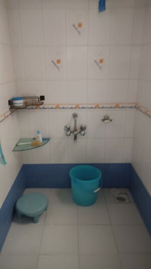 Bathroom in 2.5 BHK Apartment at Shrawandhara Apartment, Hadapsar – for Rent