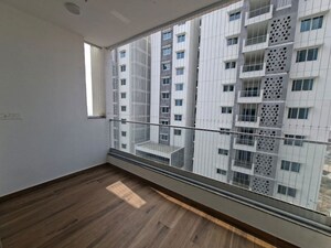 Balcony in 3 BHK Apartment at Jayabheri The Nirvana, Gopanpally – for Rent