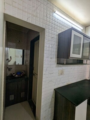Kitchen in 1 BHK Apartment at Parmar Nagar Housing Society, Fatima Nagar – for Rent