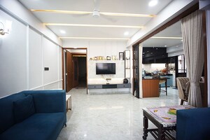 Kitchen in 3 BHK Apartment at Hanspura – for Sale