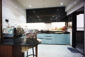 Kitchen in 3 BHK Apartment at Hanspura – for Sale