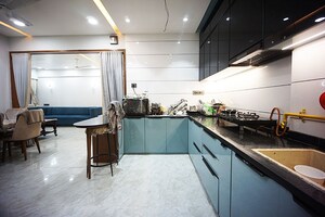 Kitchen in 3 BHK Apartment at Hanspura – for Sale