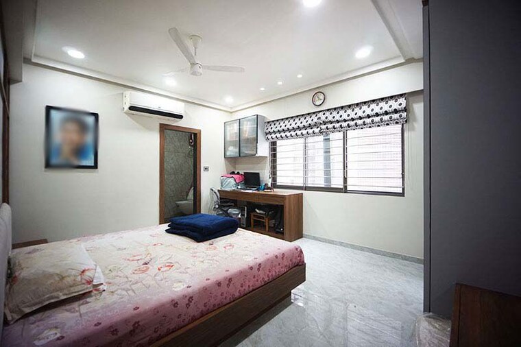 Bedroom, hanspura 3 Bedroom 264 Sq.Yd. Apartment In Hanspura Ahmedabad 10600632