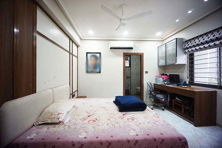 Living Room, hanspura 3 Bedroom 264 Sq.Yd. Apartment In Hanspura Ahmedabad 10600632