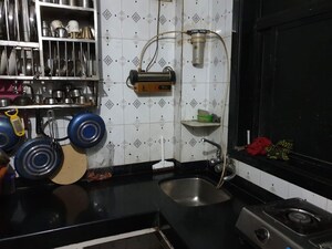 Kitchen in 2 BHK Apartment at Kopar Khairane Sector 1 – for Rent