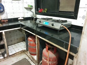 Kitchen in 2 BHK Apartment at Kopar Khairane Sector 1 – for Rent