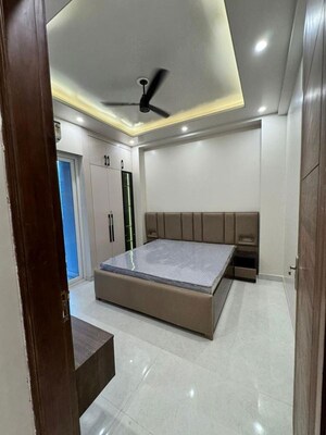 Bathroom in 1 BHK Builder Floor at Sushant Lok I – for Rent