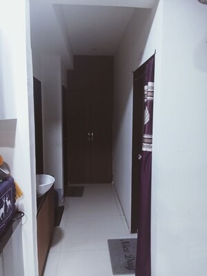 Building Lobby in 3 BHK Apartment at Uma Silver Sky, Harni – for Sale