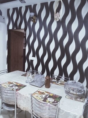 Dining area in 3 BHK Apartment at Uma Silver Sky, Harni – for Sale