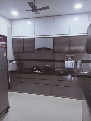 Kitchen in 3 BHK Apartment at Uma Silver Sky, Harni – for Sale