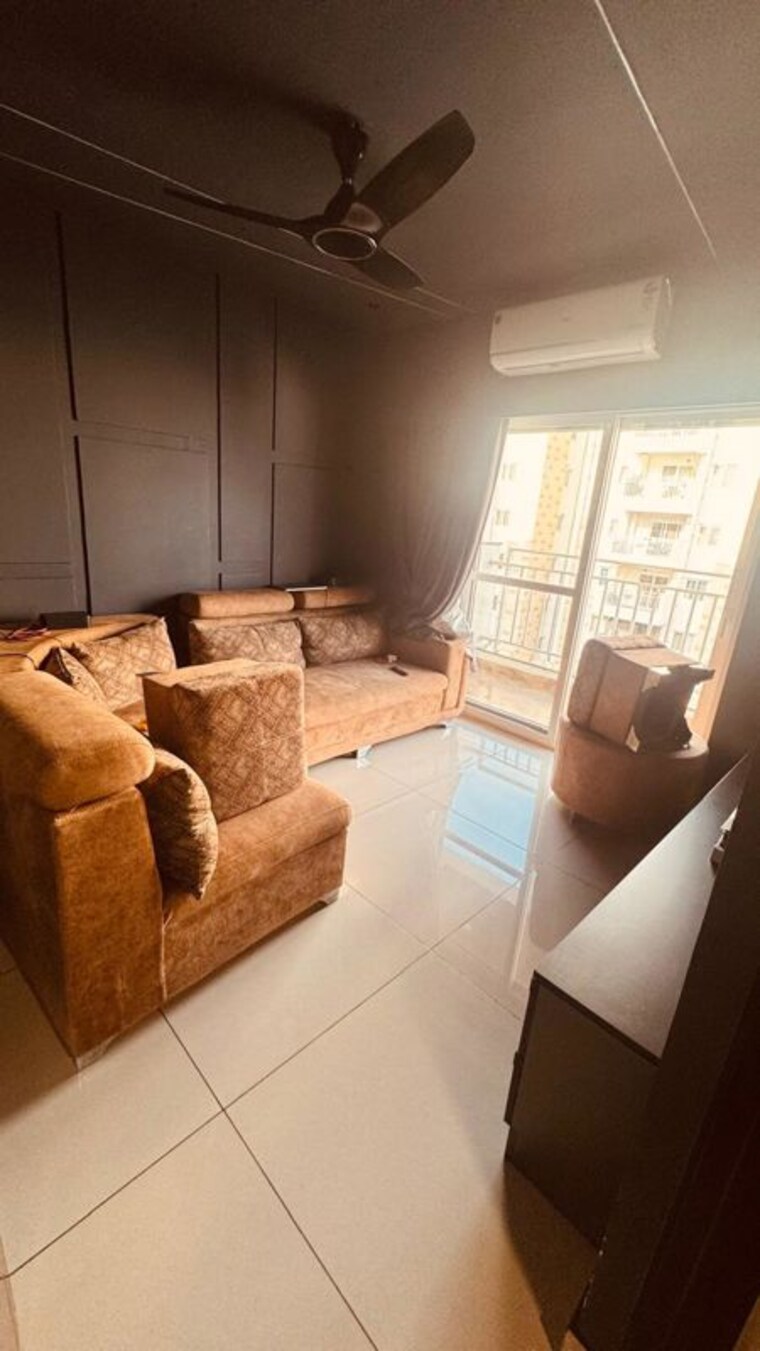 Living Room, ambience-courtyard 4 Bedroom 2130 Sq.Ft. Apartment In Manikonda Hyderabad 10600663